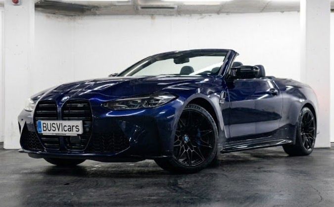 BMW M4 Competition Cabrio M Xdrive azul
