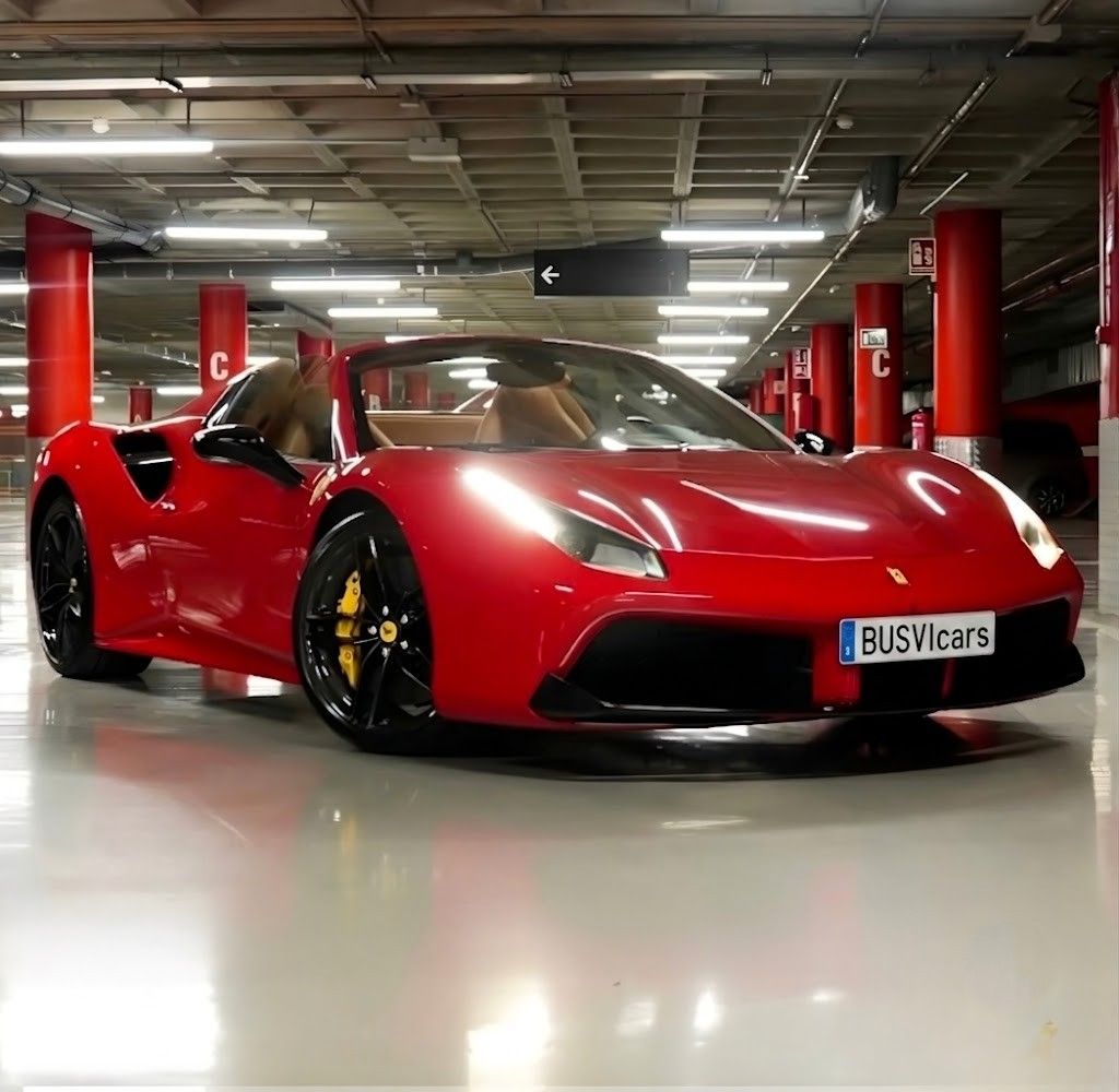Ferrari 488 Spider Interior Marron